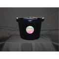 Fortress Industries Llc Fortex Industries Flat Back Bucket Black 8 Quart - 1301801 380610